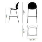 N02 Recycle Stacking Bar and Counter Stool