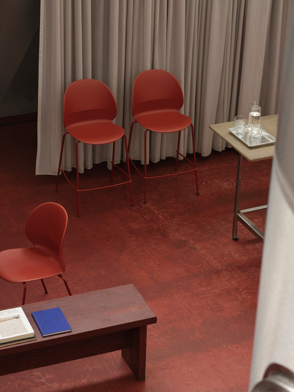 N02 Recycle Stacking Bar and Counter Stool