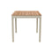 Pelagus Square Outdoor Table  option Light Ivory