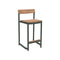 Pelagus Outdoor Stool  option Hunter Green