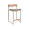 Pelagus Outdoor Stool  option Ash