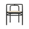 PK15 Dining Chair  option Black