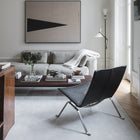 PK22 Leather Lounge Chair