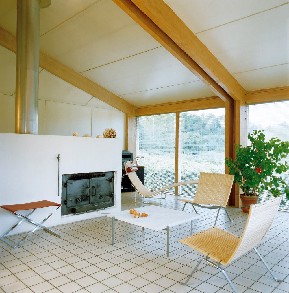 PK22 Wicker Lounge Chair