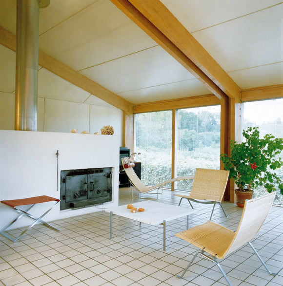 PK22 Wicker Lounge Chair