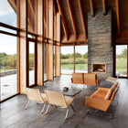 PK22 Wicker Lounge Chair