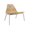 PK23 Lounge Chair  option Oak / Steel