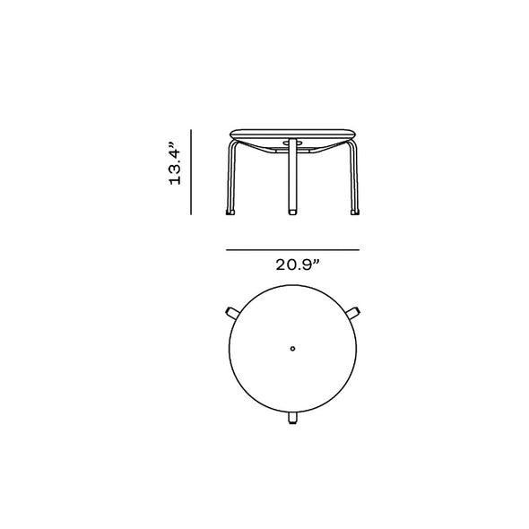 PK33 3-Legs Stool