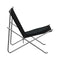 PK4 Lounge Chair  option Chair with Canvas Black Cushion