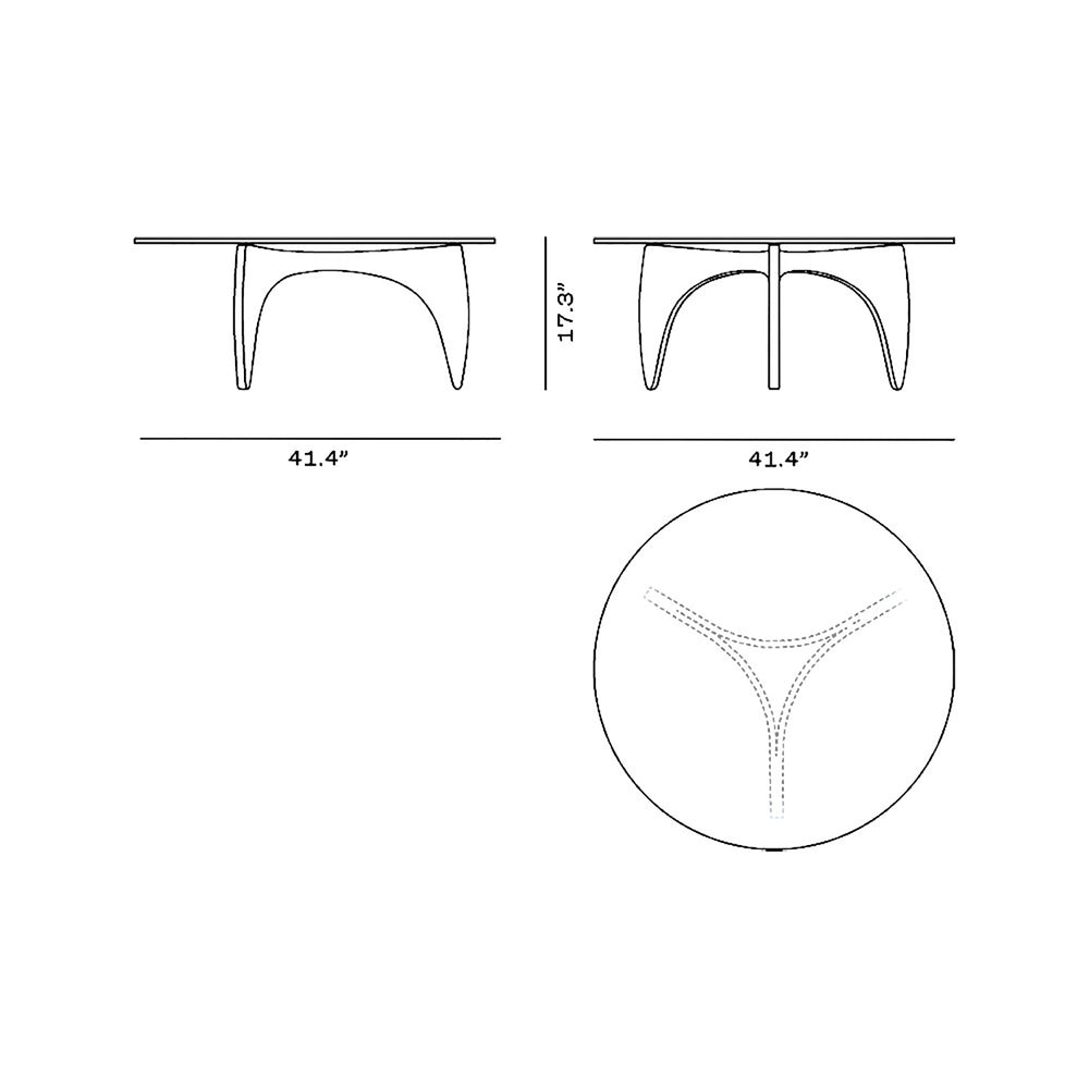 PK60 Round Coffee Table