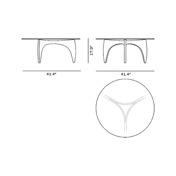 PK60 Round Coffee Table