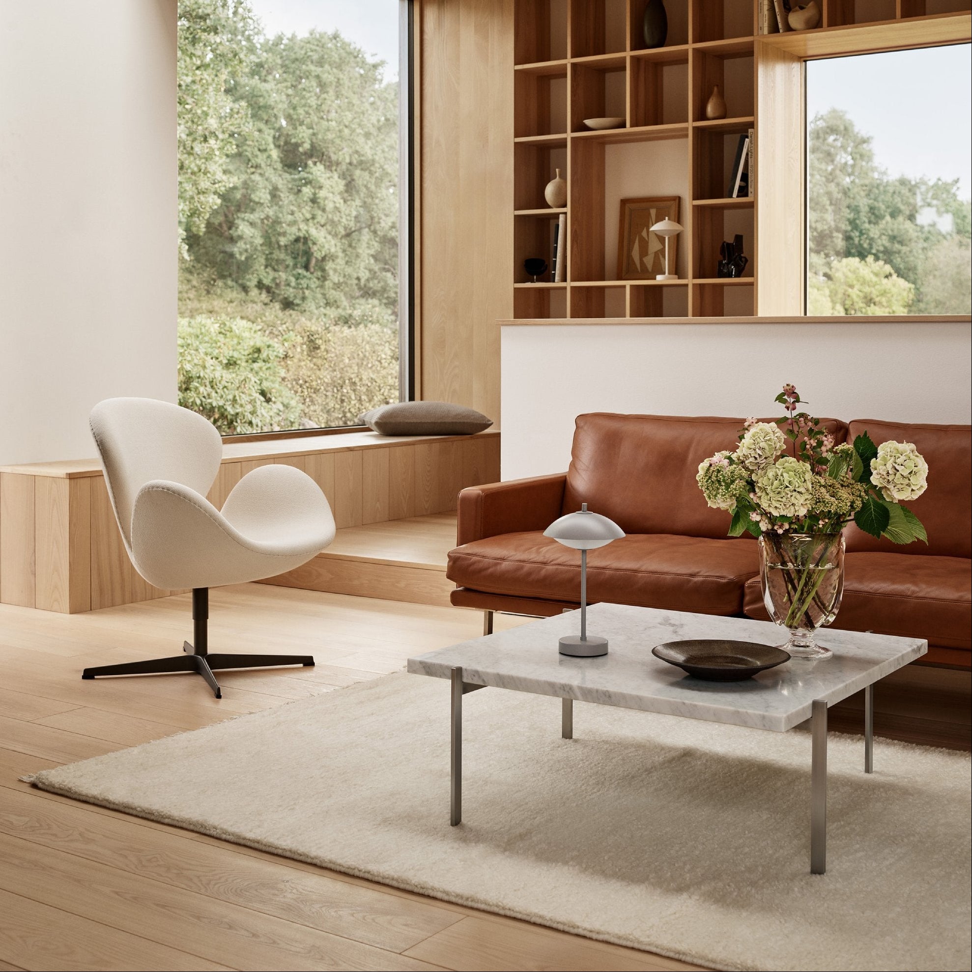 Fritz Hansen PK61 Square Coffee Table - 2Modern