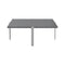 PK65 Square Coffee Table  option Granite / Dark