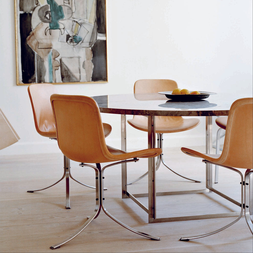 PK9 Leather Dining Chair