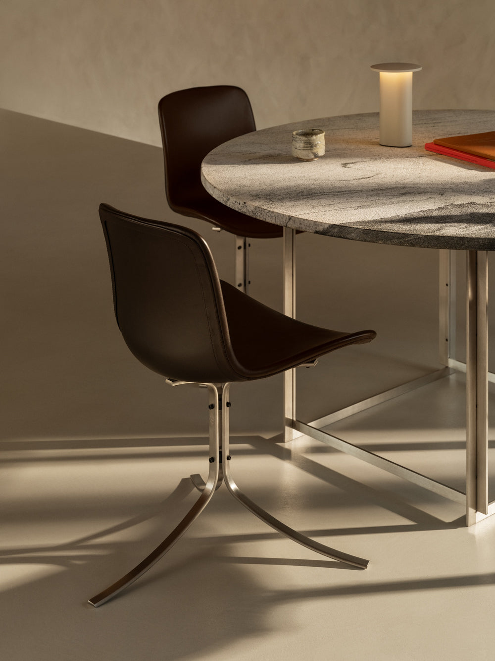 PK9 Leather Dining Chair