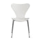 Series 7 Dining Chair  option Lacquered 100 White