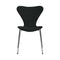 Series 7 Upholstered Chair  option Dark Grey Sunniva / Black / Chromed Steel