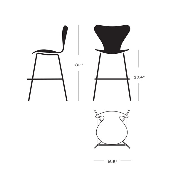 Series 7 Children's Stool / Tall Chair