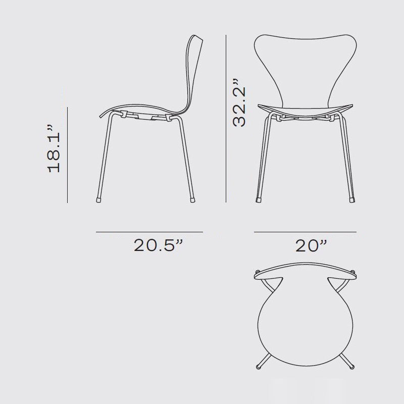 Series 7 x Verner Panton 100 Chair