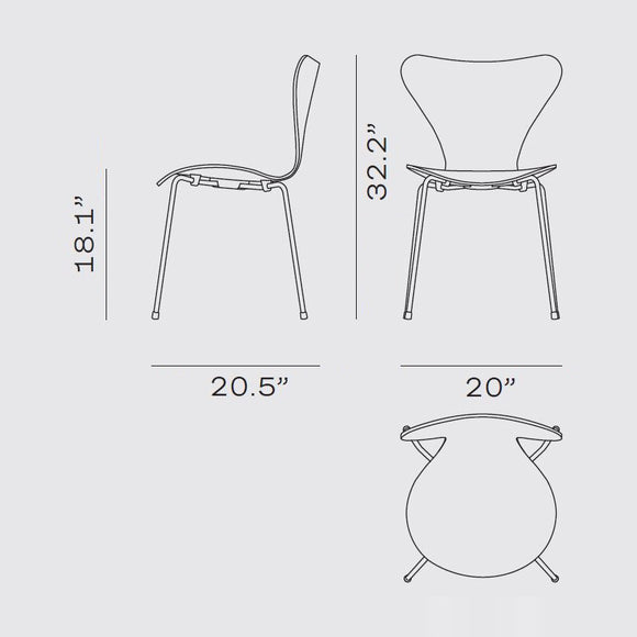 Series 7 x Verner Panton 100 Chair