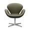 Swan Lounge Chair  option Leather Essential Moss Green