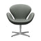 Swan Lounge Chair  option Leather Grace Concrete Grey
