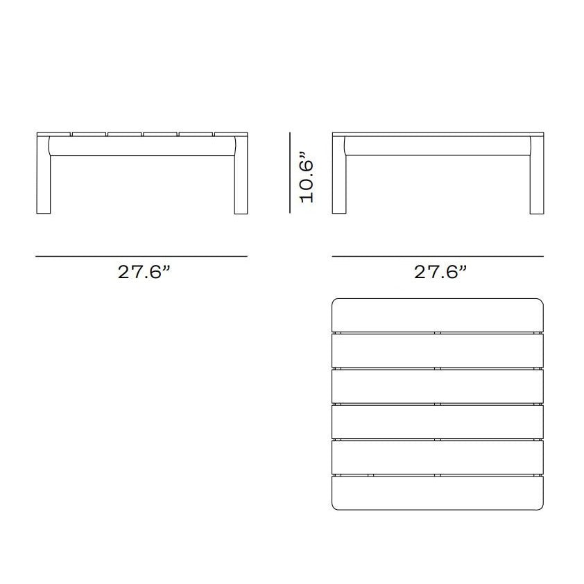 Tradition Outdoor Coffee Table