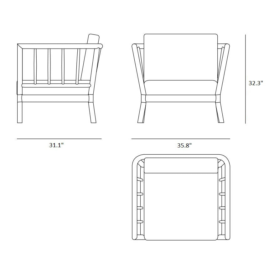 Tradition Outdoor Lounge Chair