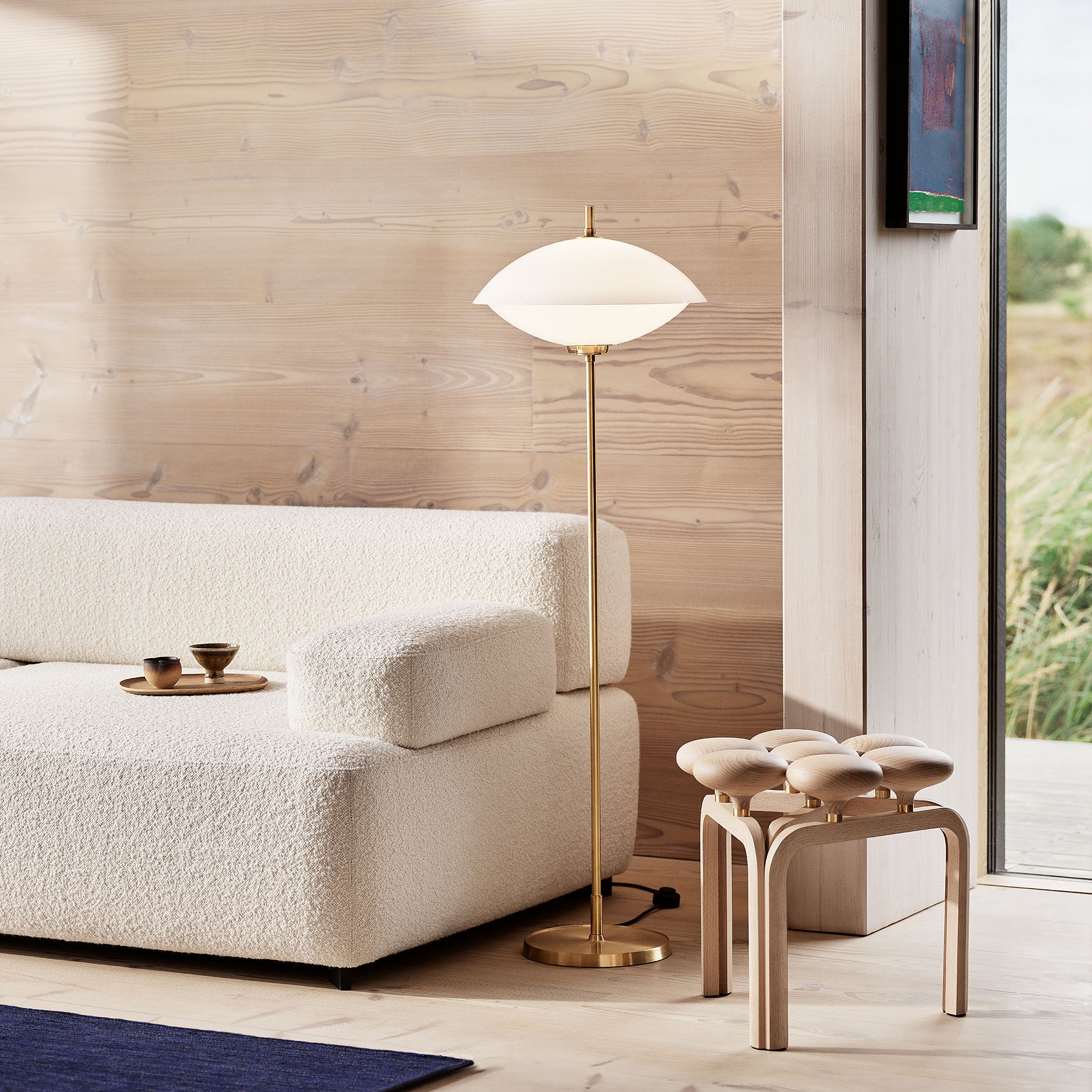 Fritz Hansen Utzon Stool - 2Modern