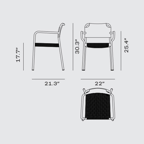 Vind Outdoor Dining Armchair
