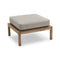 Virkelyst Outdoor Ottoman  option Summertime Nero