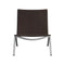 PK22 Lounge Chair  option Haze Leather / Dark Brown