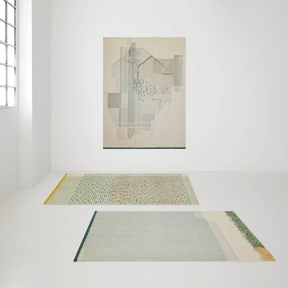 Backstitch Busy Rug