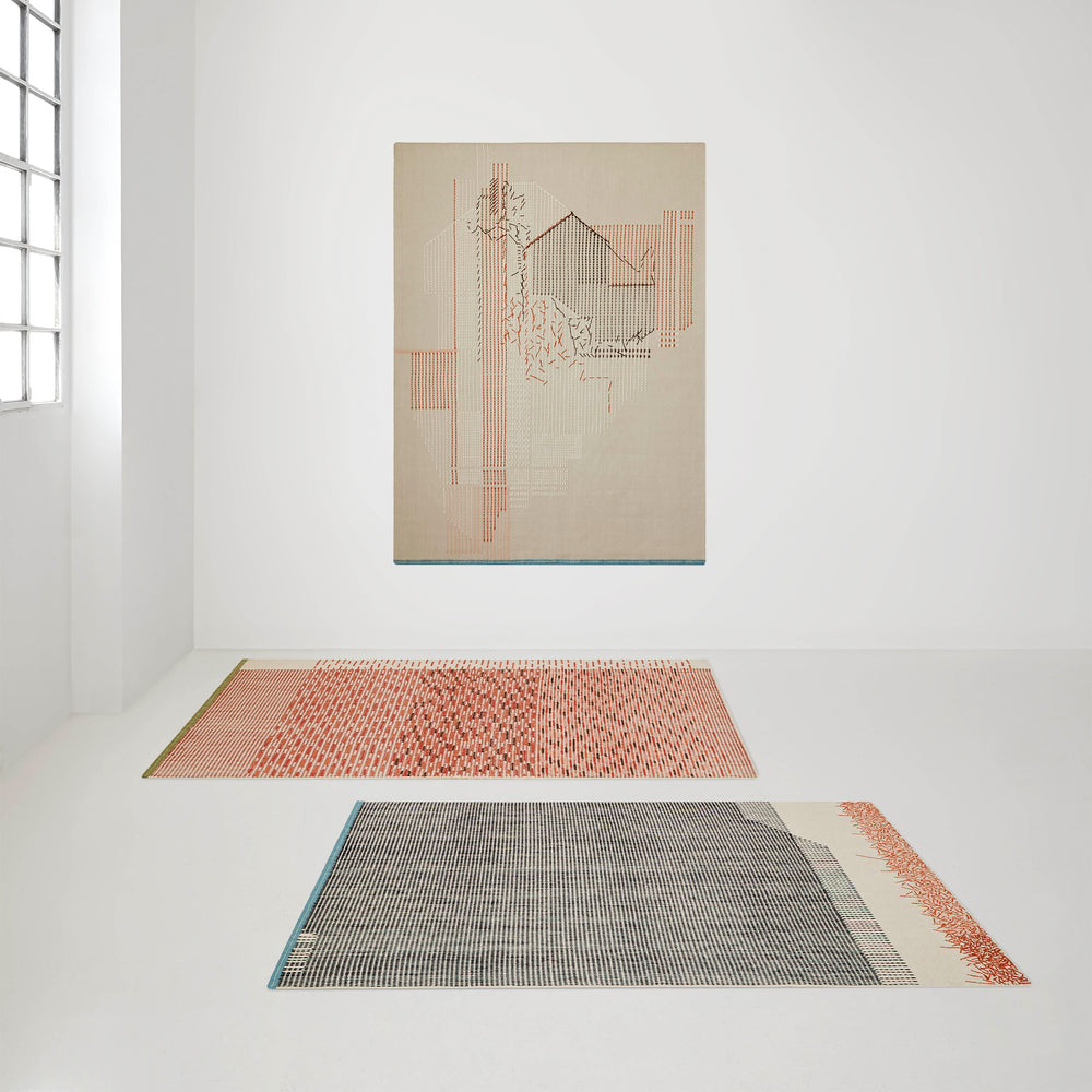 Backstitch Calm Rug