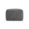 Chaddar Pouf  option Charcoal
