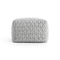 Chaddar Pouf  option Grey