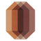 Diamond Rug  option Orange-Wine