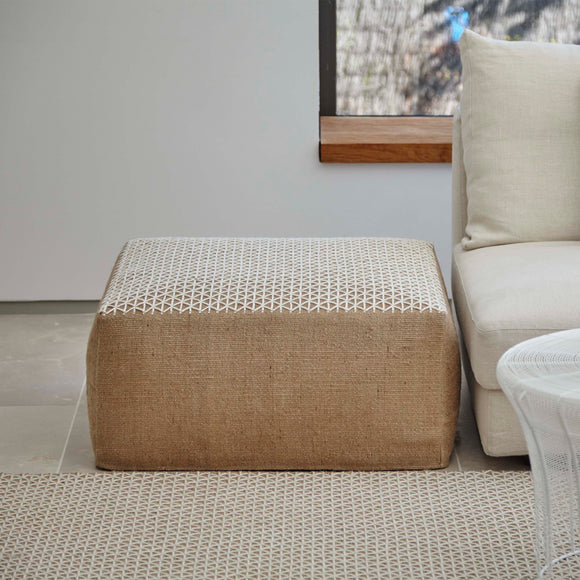 Espacio Raw Small Ottoman
