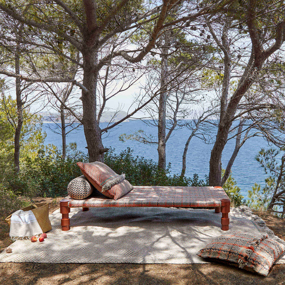 Garden Layers Double Indian Bed