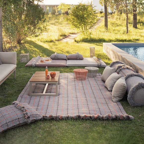 Garden Layers Outdoor Rug Tartan