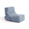 Grapy Outdoor Soft Seat  option Vichy Blue