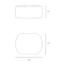 Mangas Pouf Naturales Caramelo MP1N