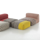 Mangas Space Square Plait Pouf