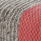 Mangas Space Square Plait Pouf