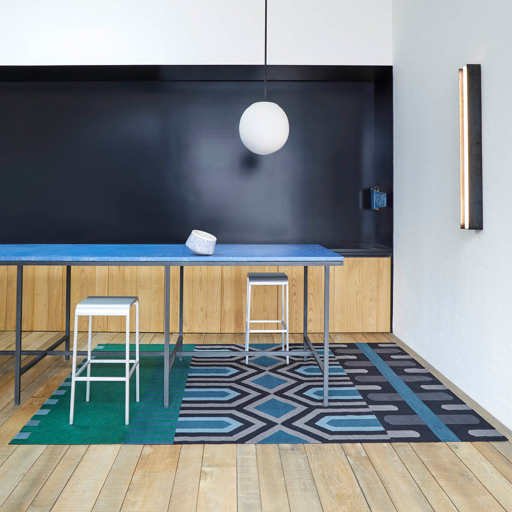 Ndebele Green Rug