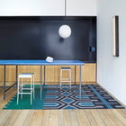Ndebele Green Rug