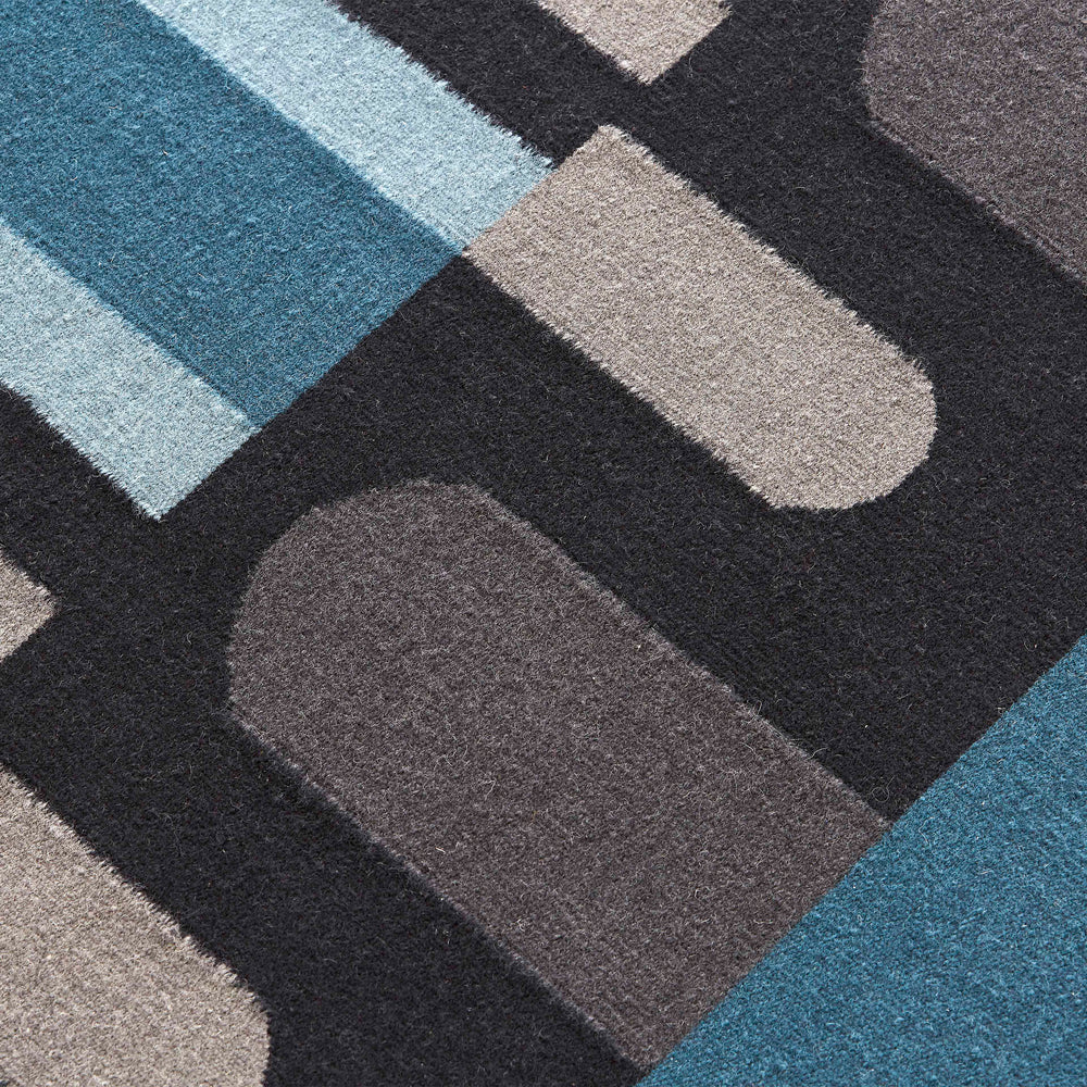 Ndebele Green Rug