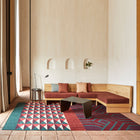 Ndebele Red Rug