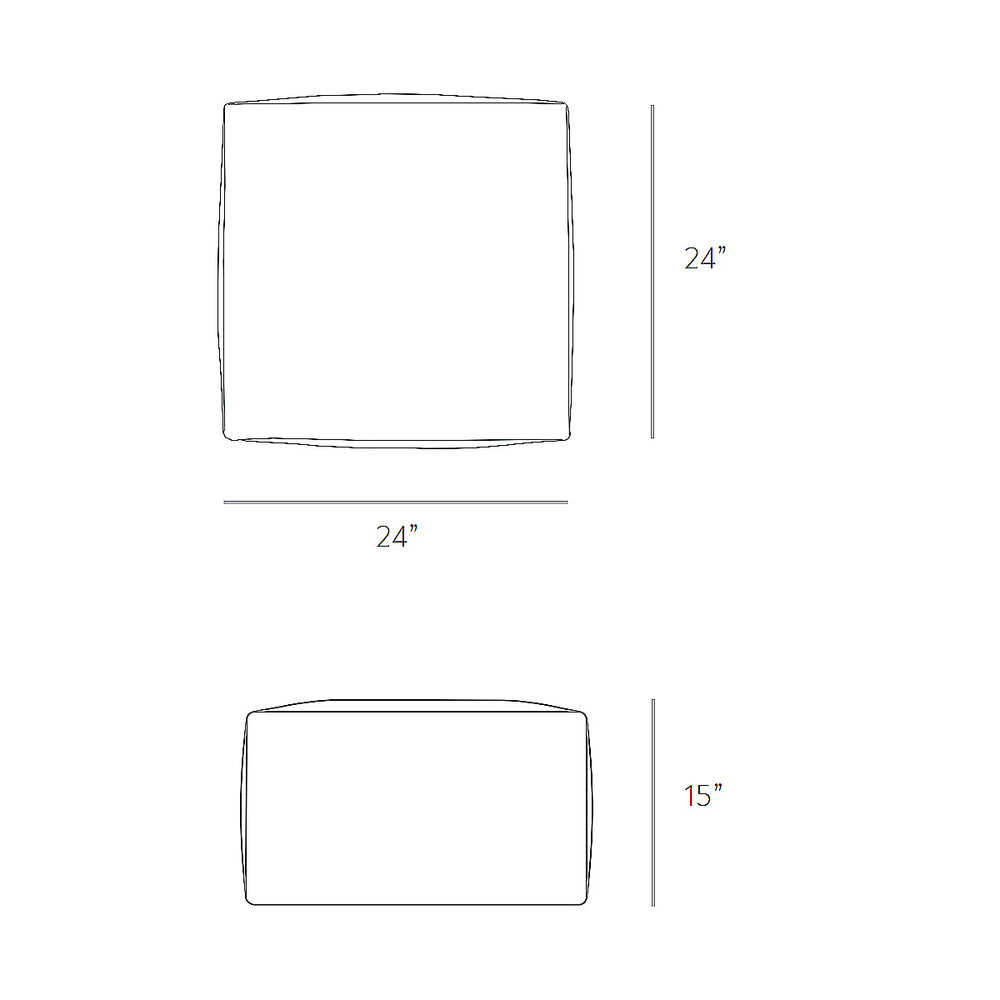 Reversible Pouf