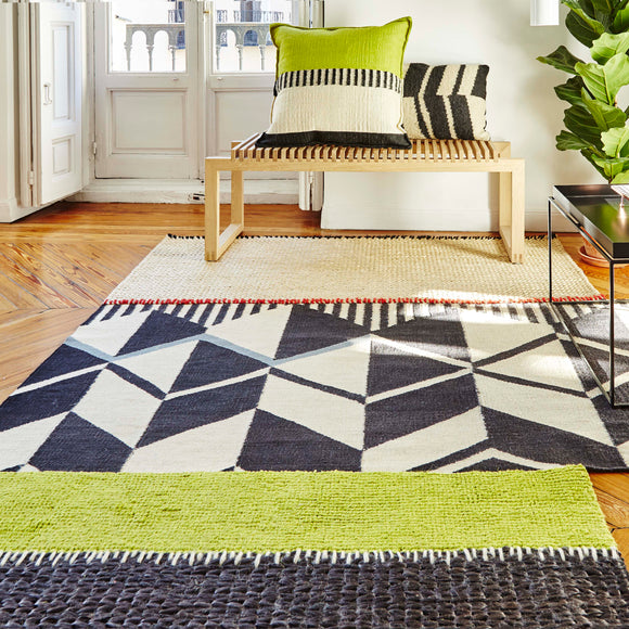 Rustic Chic Geo Rug